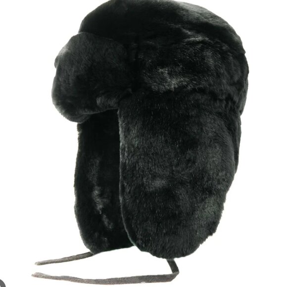 Crowncap Dyed Rabbit Russian Style Fur Hat *NWT* - Picture 2 of 5